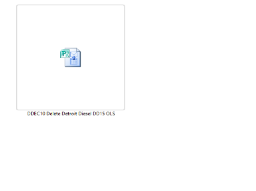 DDEC10 Delete Detroit Diesel DD15 Flash File OLS For K-Tag - 808TRUCK