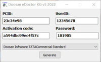 Doosan e-Doctor Engine Diagnostic 2.4.0.7 (EDIA) 2023 Truck and Bus Software Package Diezel365