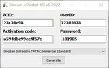 Doosan e-Doctor Engine Diagnostic 2.4.0.7 (EDIA) 2023 Truck and Bus Software Package Diezel365