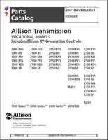 Allison Transmission Parts Catalog Diezel365
