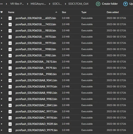 PCM flash files - Full Package 16.5 GB Diezel365