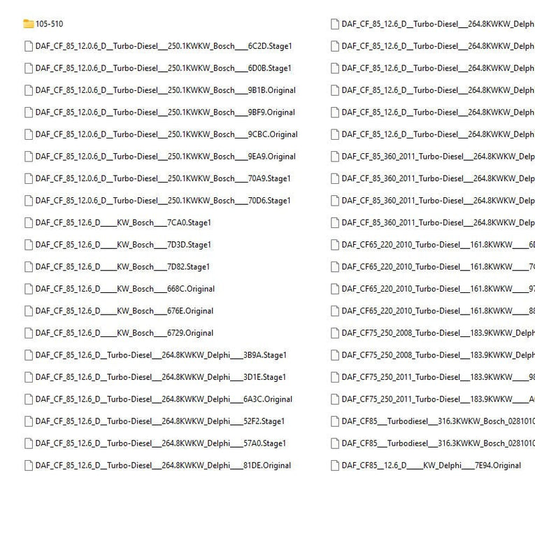 Trucks Tuning Files Stage1,dpf off, adblue off, egr off...etc