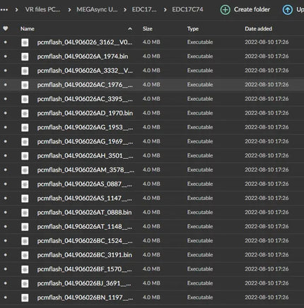 PCM flash files - Full Package 16.5 GB Diezel365