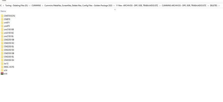 COMMlNS METAFlIES 140GB ECFG, E2M, Delete and Screen FILES - New Package