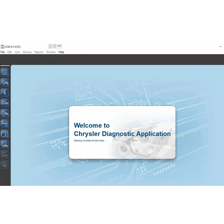 Chrysler CDA 6.15.188 Engineering Diagnostic Software 2023 for MicroPod II 2