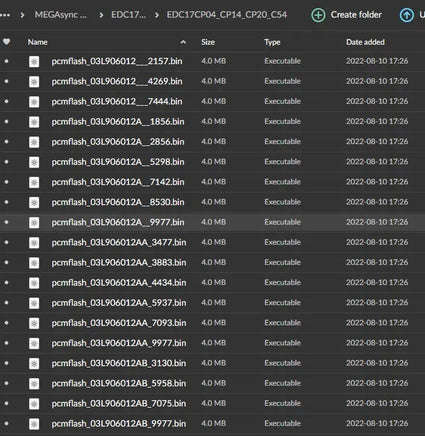 PCM flash files - Full Package 16.5 GB Diezel365