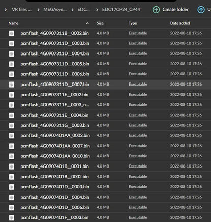 PCM flash files - Full Package 16.5 GB Diezel365