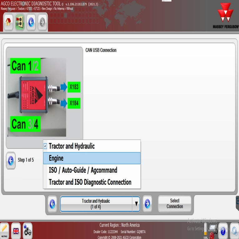 Agco EDT Electronic Diagnostic Tool v1.123.23 [07.2023] + Unlock Patch