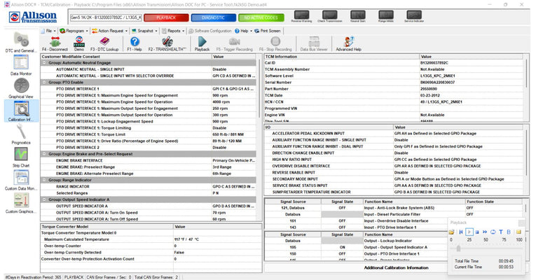 Allison DOC v2022.1 Diagnostic Transmission + GEN 5 [12.2023]