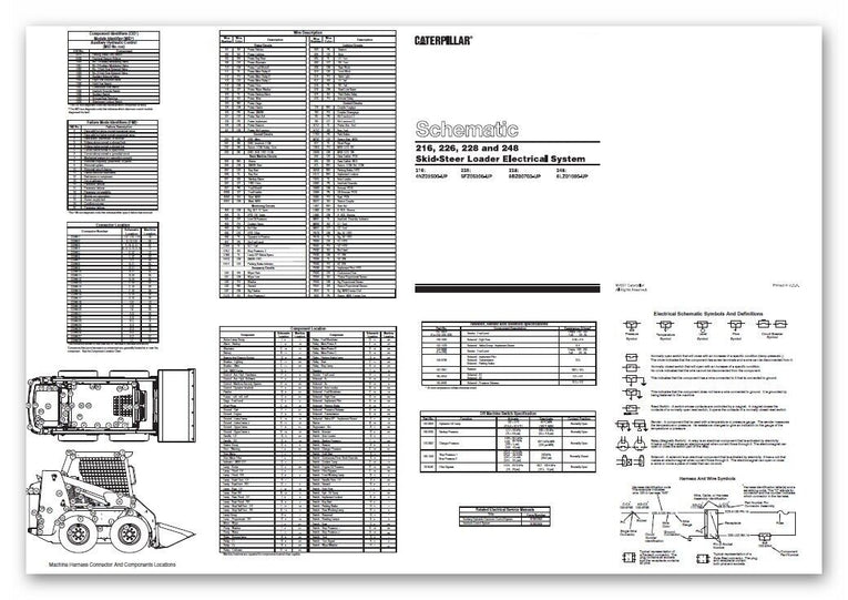 CAT-CATEPILLAR ELECTRICAL SCHEMATIC-ELECTRICAL DIAGRAM