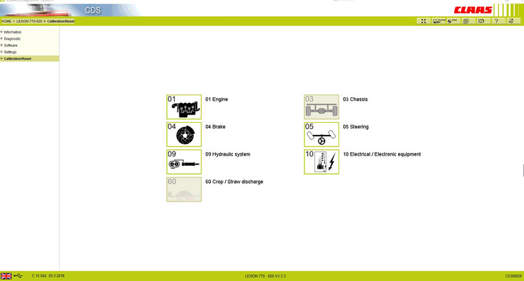 Claas Interface Activation Key v2