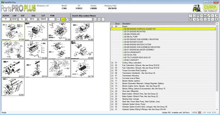 Clark EPC Spare Parts List Parts Pro Plus v541 Diezel365