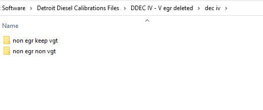 Detroit Diesel Calibrations Files Package