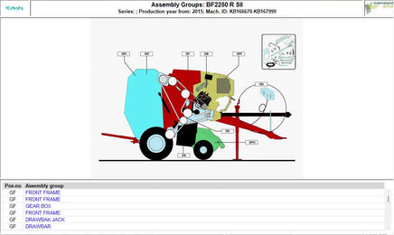 Kubota Attachments Spare Parts Information Diezel365