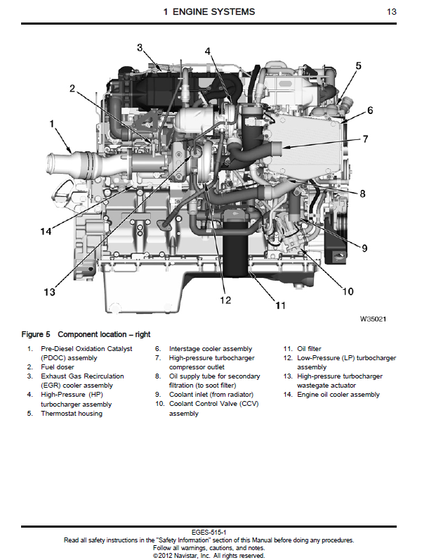 Navistar Truck Service Documents PDF