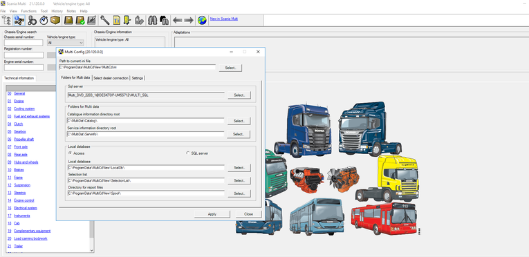 Scania Multi Service Information & Spare Parts Catalog 05.2023