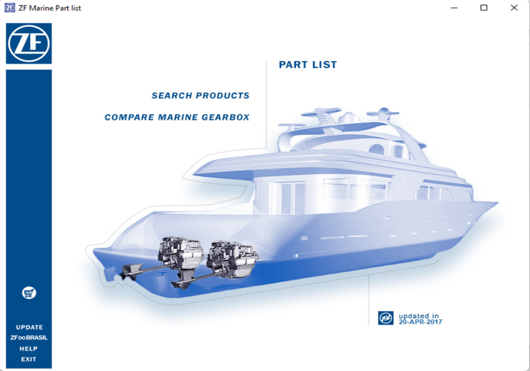 ZF Marine Parts Catalog 2017