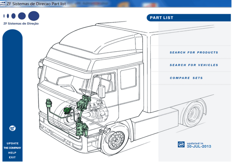 ZF Automotive Steering Parts Catalog 2022