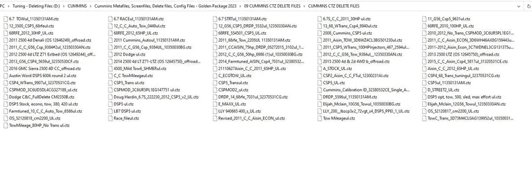 COMMlNS METAFlIES 140GB ECFG, E2M, Delete and Screen FILES - New Package