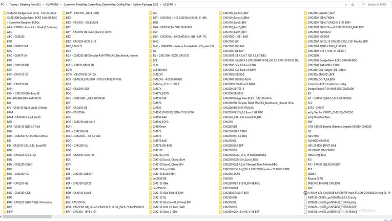 COMMlNS METAFlIES 140GB ECFG, E2M, Delete and Screen FILES - New Package