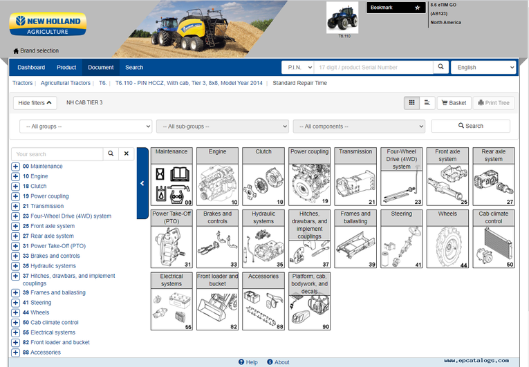 eTimGo CNH EST Repair Manual Offline 2024