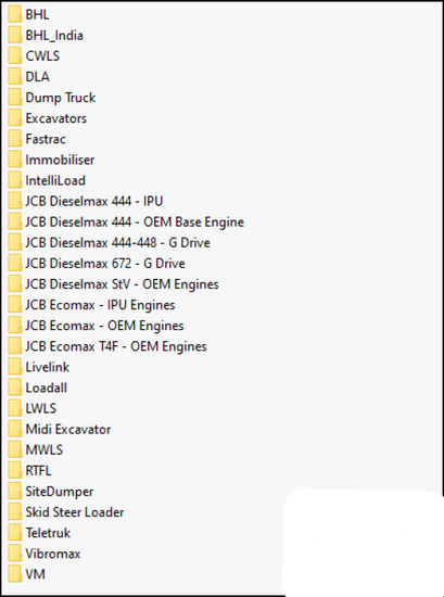 JCB Service Master ECU's software flash files [06.2020] - 808TRUCK