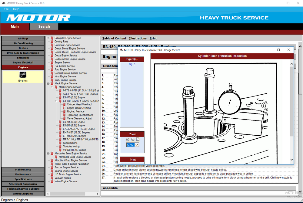 Motor Heavy Truck Service v19 2020 Technical Information System + Unlocking Kg