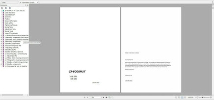 ZF Transmissions All Models Full Set Manuals 2021 Diezel365